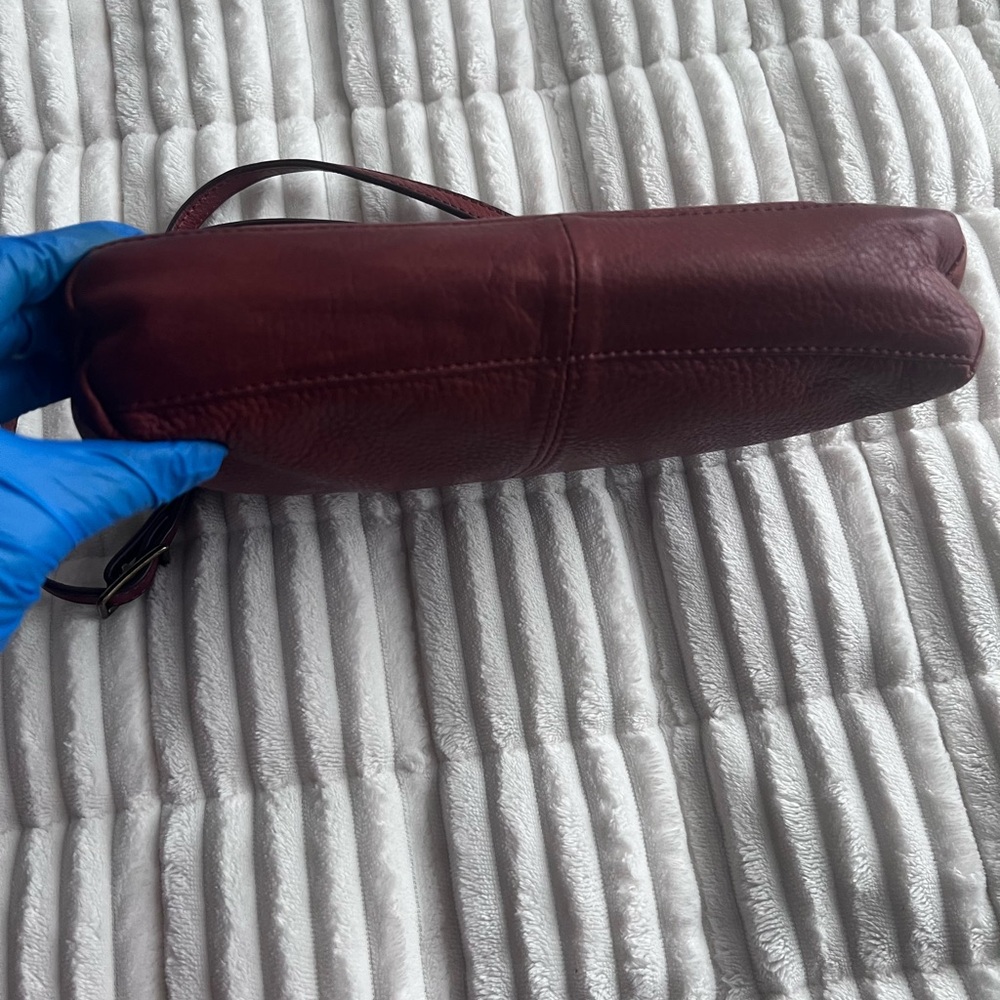 Leather Crossbody Bag - Picture 6 of 11
